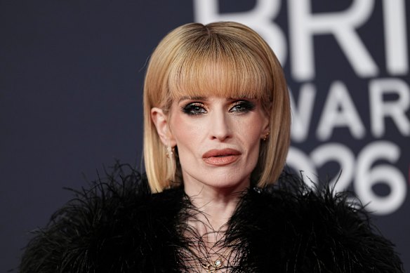 Kelly Osbourne at the Brit Awards in February.