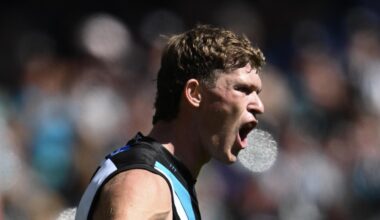 AFL round 2 Port Adelaide vs Essendon: Live updates, scores and news