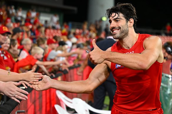 Christian Petracca has starred for his new club in the first two rounds.