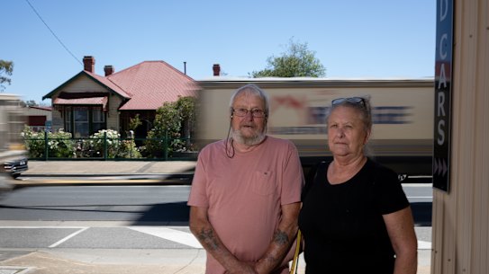 Brian and Sue Candy.