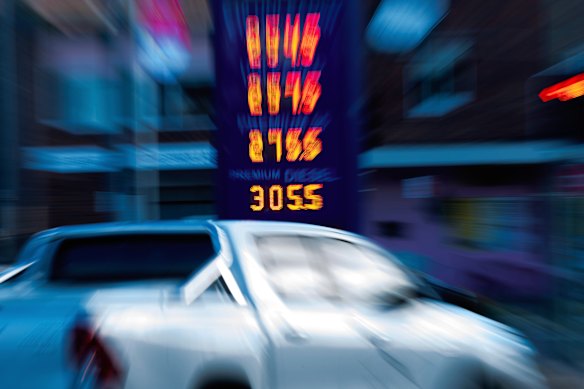 Petrol prices keep going up as the conflict in the Middle East continues.