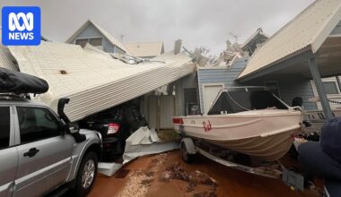 Tropical Cyclone Narelle heads inland amid reports of widespread damage in Exmouth