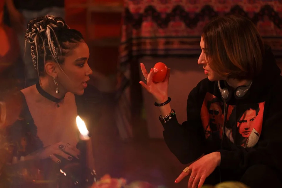 Alexandra Shipp with 'Forbidden Fruits' director Meredith AllowayCredit: Sabrina Lantos