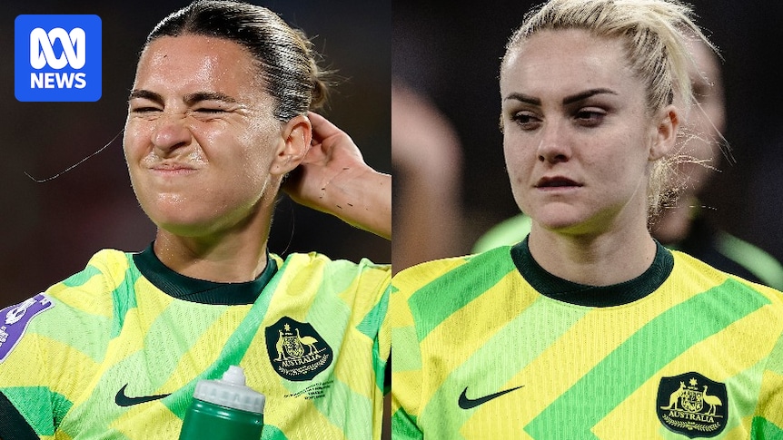 Women's Asian Cup 2026: Steph Catley floored by head shot and Ellie Carpenter rages at officials — Matildas vs South Korea quick hits