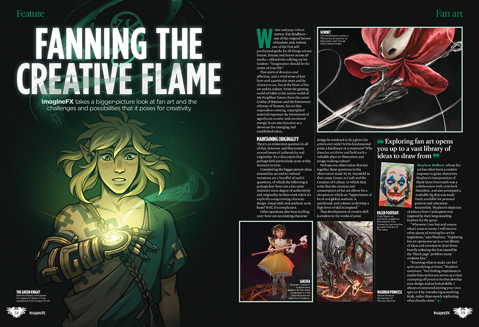 Images from issue 264 of ImagineFX magazine