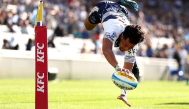 Blues ease away from Moana Pasifika after Pulu red card