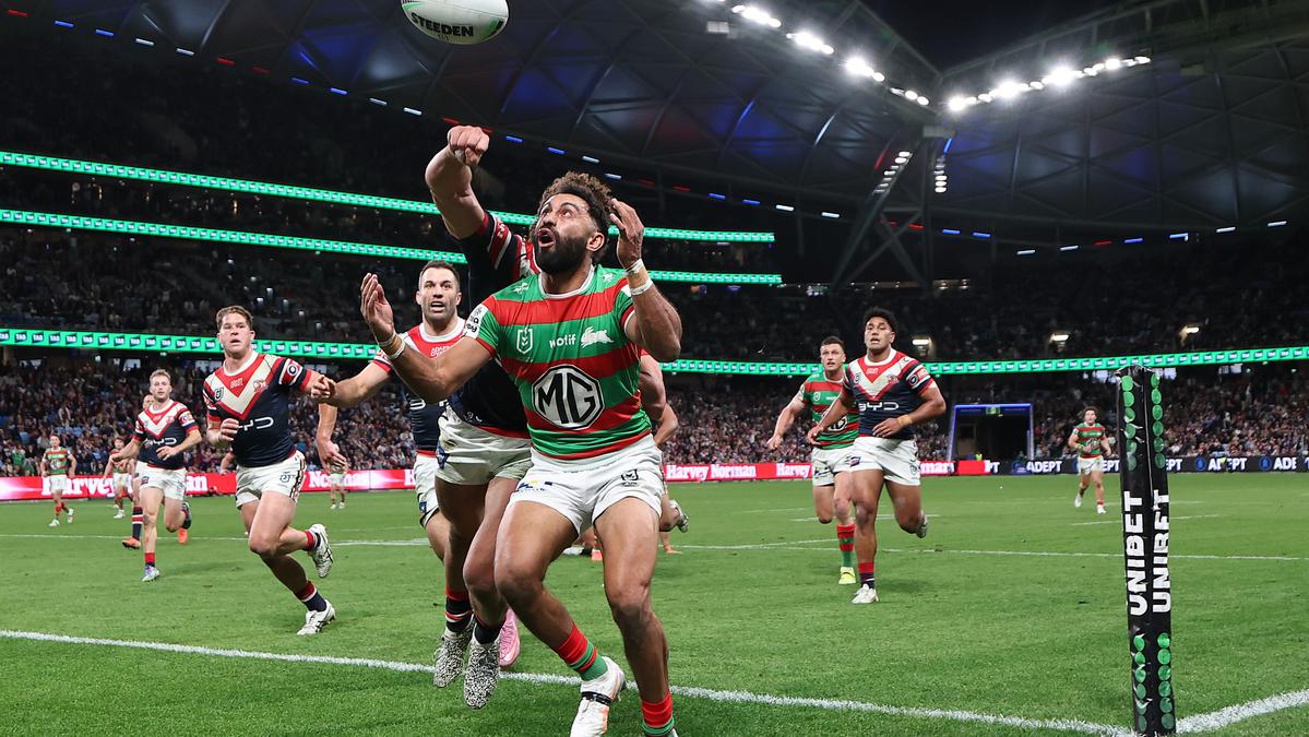 NRL royalty split on South Sydney Rabbitohs star Alex Johnston’s try-scoring record celebrations