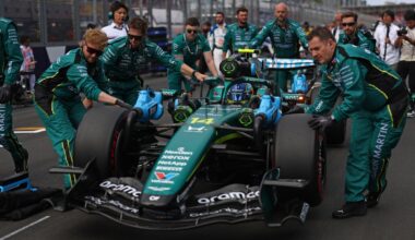 Aston Martin crisis, Adrian Newey comments on car, team on knees