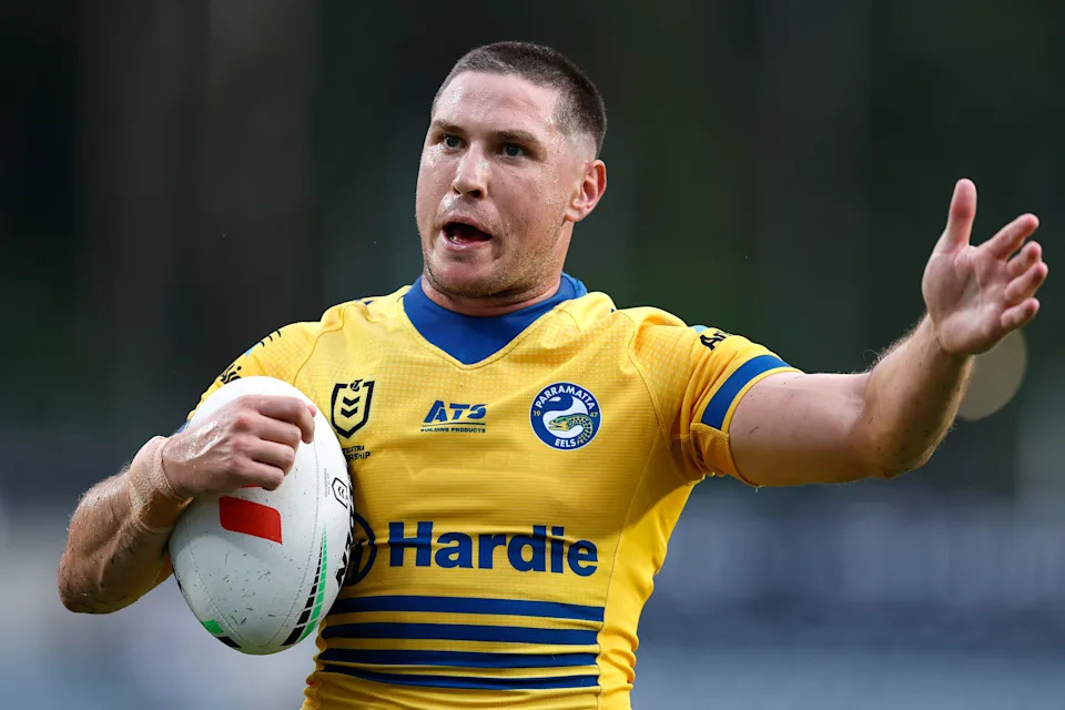 Seen here, Parramatta halfback Mitchell Moses.