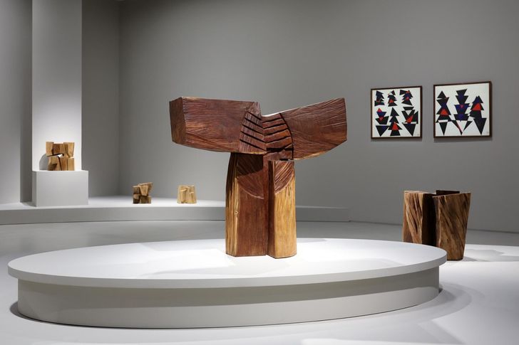 Installation view of Kim Yun-shin's 'Two Be One' at the Hoam Museum of Art / Newsis