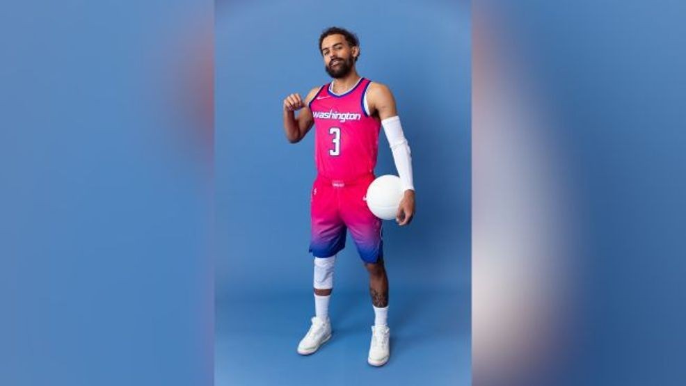 Washington Wizards unveil return of cherry blossom City Edition Uniform for the 2026-27 season. (The Washington Wizards)