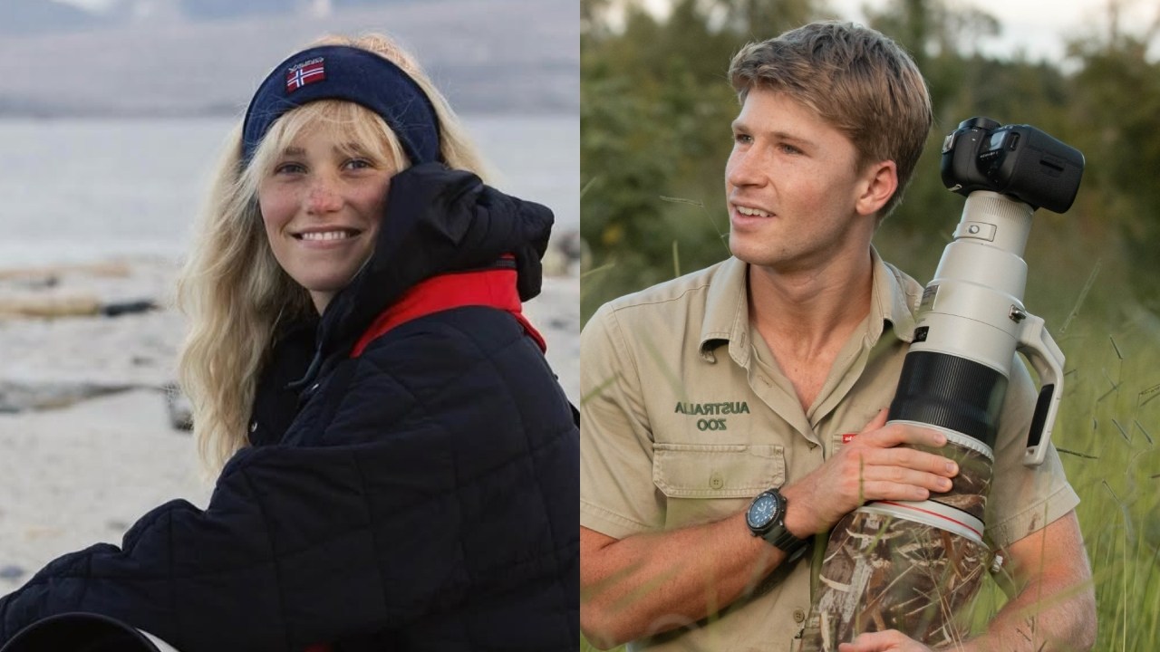 'A young Terri': Robert Irwin spotted with blonde American wildlife photographer as fans draw uncanny comparison to mum