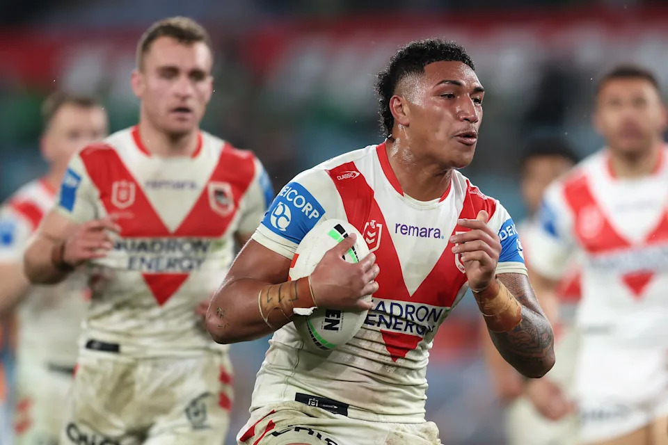 Seen here, Dragons star Loko Pasifiki Tonga.