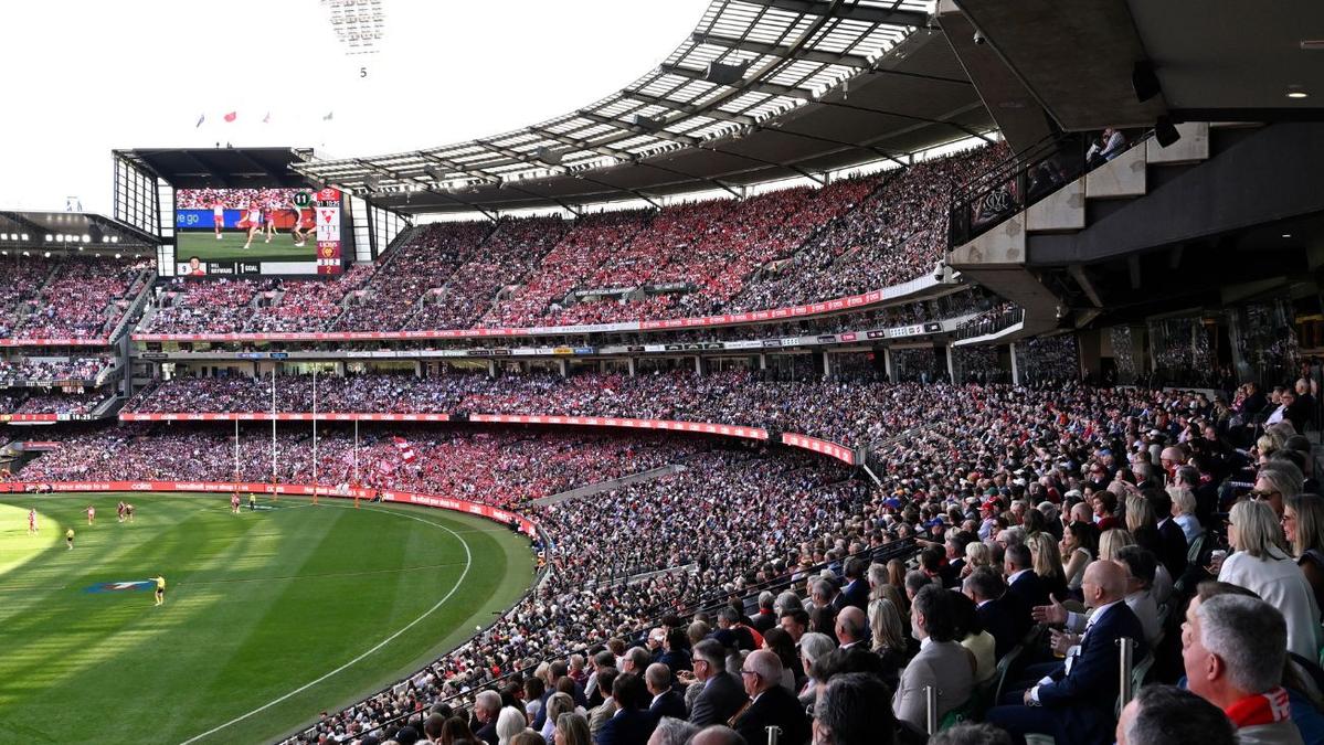 AFL announces grand final start time to remain 2.30pm in 2026 and 2027