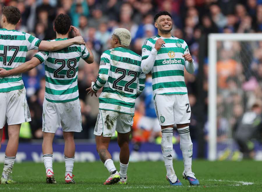 Alex Oxlade-Chamberlain reacts during the shootout