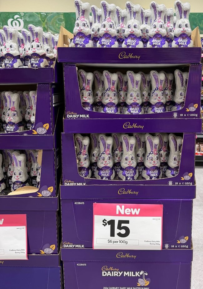 Shoppers feel the bite of higher Cadbury chocolate prices.