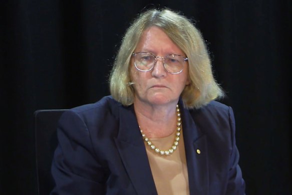 Former chief justice Catherine Holmes.