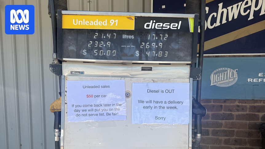 North-west towns the first in Victoria to run out of fuel