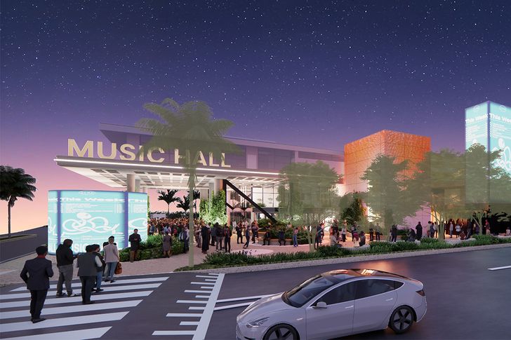 Plans for another new live entertainment venue – a $40 million, 2,500-seat Gold Coast Music Hall, designed by ARM – are newly under construction.