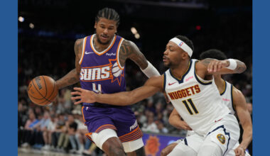 Nikola Jokic has 23 points, knocks down late bucket to send Nuggets over Suns 125-123