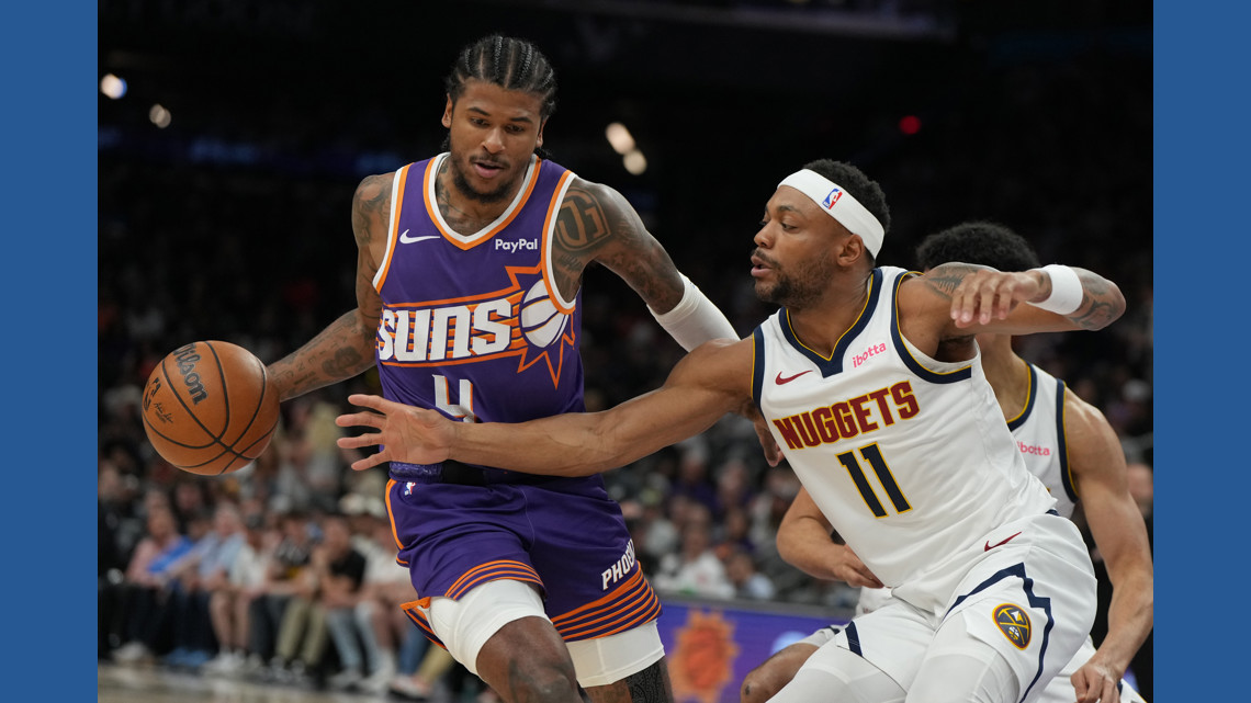 Nikola Jokic has 23 points, knocks down late bucket to send Nuggets over Suns 125-123