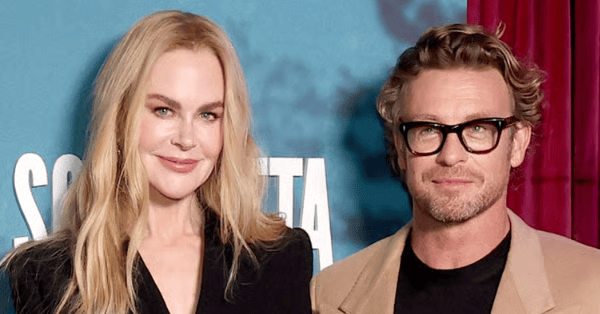 We need to talk about those Simon Baker and Nicole Kidman photos. - Mamamia