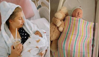 Aussie tennis power couple Daria and Luke Saville celebrate birth of first child