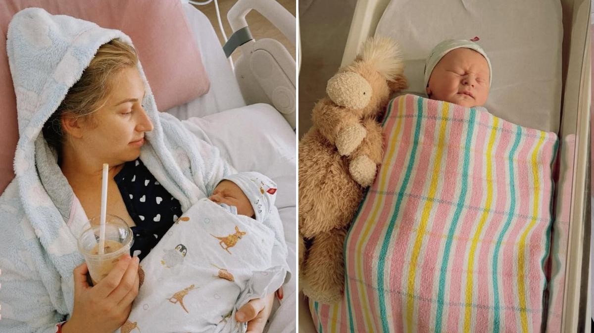 Aussie tennis power couple Daria and Luke Saville celebrate birth of first child