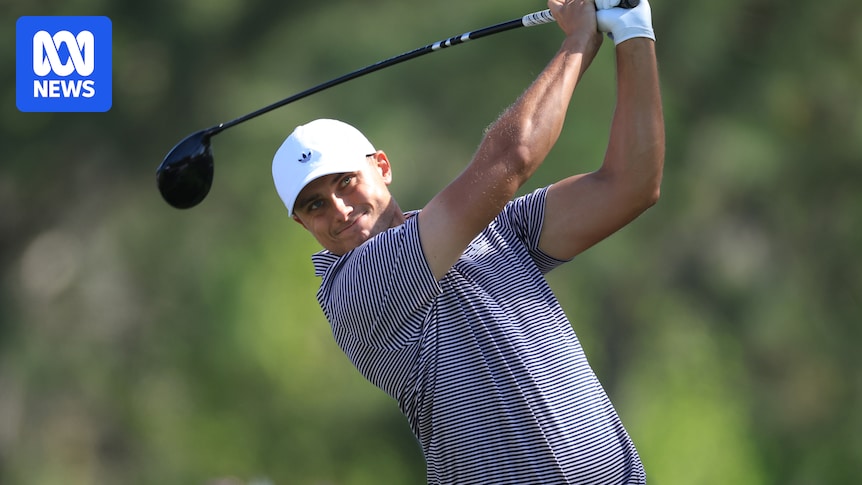 Ludvig Åberg leads The Players Championship after round two