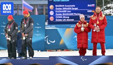 German Paralympic Games protest of Russian gold medallist under investigation