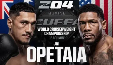 What time is Jai Opetaia vs. Brandon Glanton in Australia? Start time and live stream for cruiserweight title bout image
