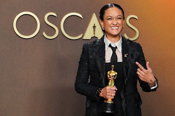 Sinners cinematographer Autumn Durald Arkapaw made history as both the first woman, and woman of colour, to win in her category.