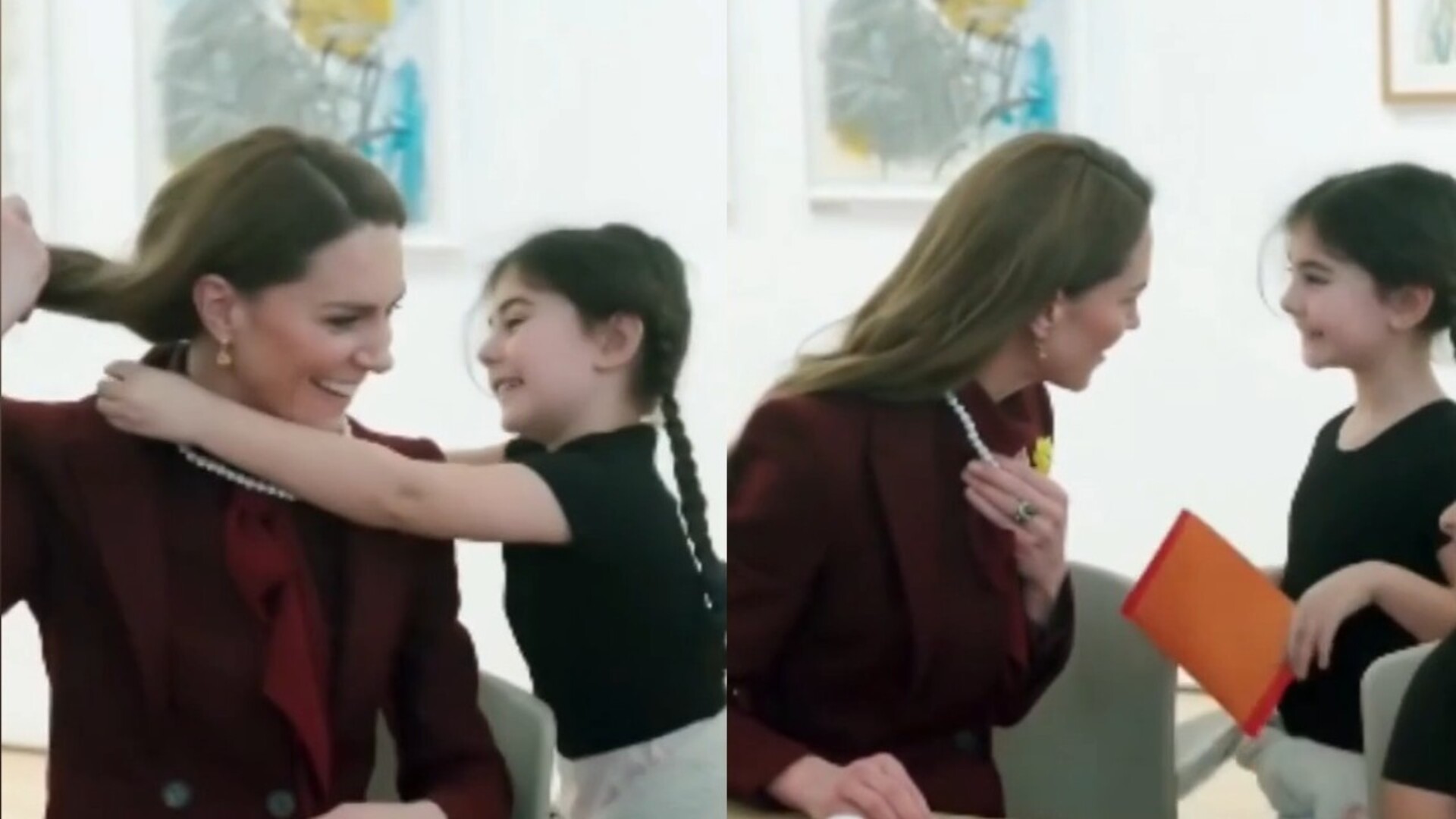 ‘Catherine is absolutely adored’: Princess Kate’s touching moment with little girl melts hearts