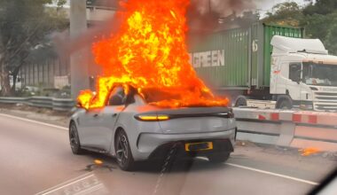 BYD Seal erupts traffic chaos, driver escapes moments before cabin collapse in Hong Kong