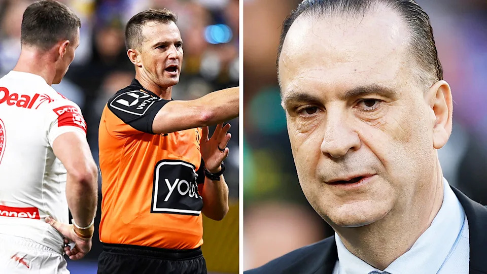 The NRL has warned teams they are ready to crack down on the ruck after sending a breach notice to all the coaches ahead of round two. (Images: Getty Images)