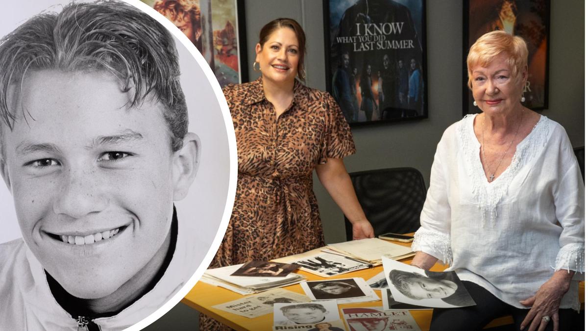 Heath Ledger’s Perth talent Vivian Poulton agent chronicles his journey to Oscars fame and Elordi comparisons