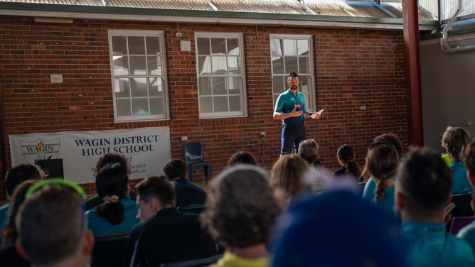 The cyclists on the Hawaiian Ride for Youth will stop at 15 schools along the journey to talk about their experiences with mental health.