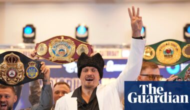 ‘Complete absurdity’: Usyk slams Russia’s sporting return with eye on Fury trilogy | Oleksandr Usyk