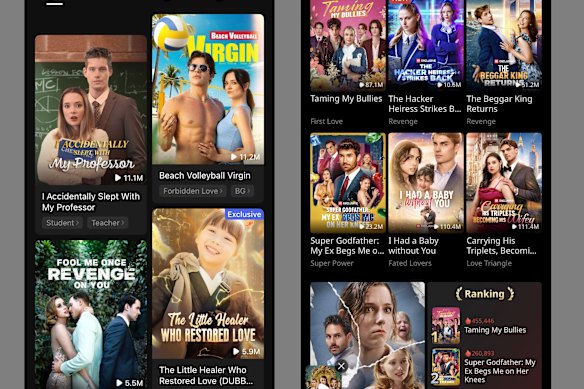 Big studios are moving into the vertical video soap drama market.