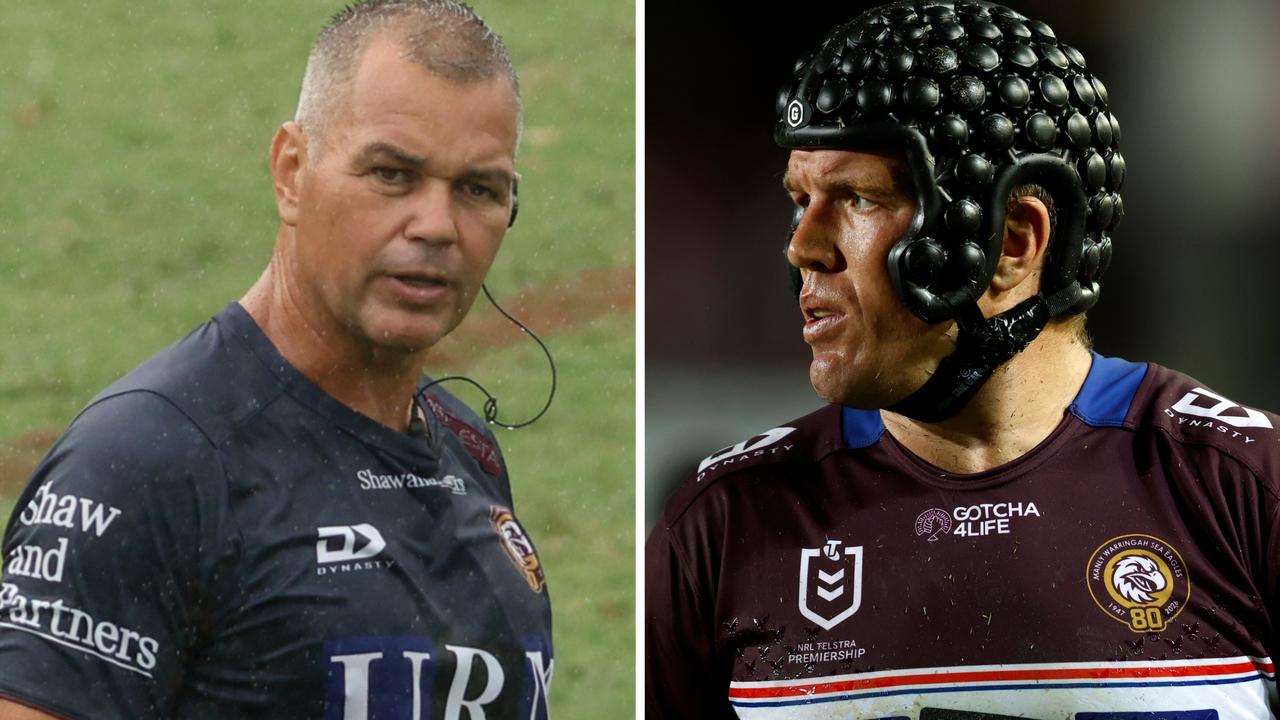 Jake Trbojevic vs Anthony Seibold tension, sacking, Tom Trbojevic, Manly Sea Eagles, Brisbane Broncos, Round 5