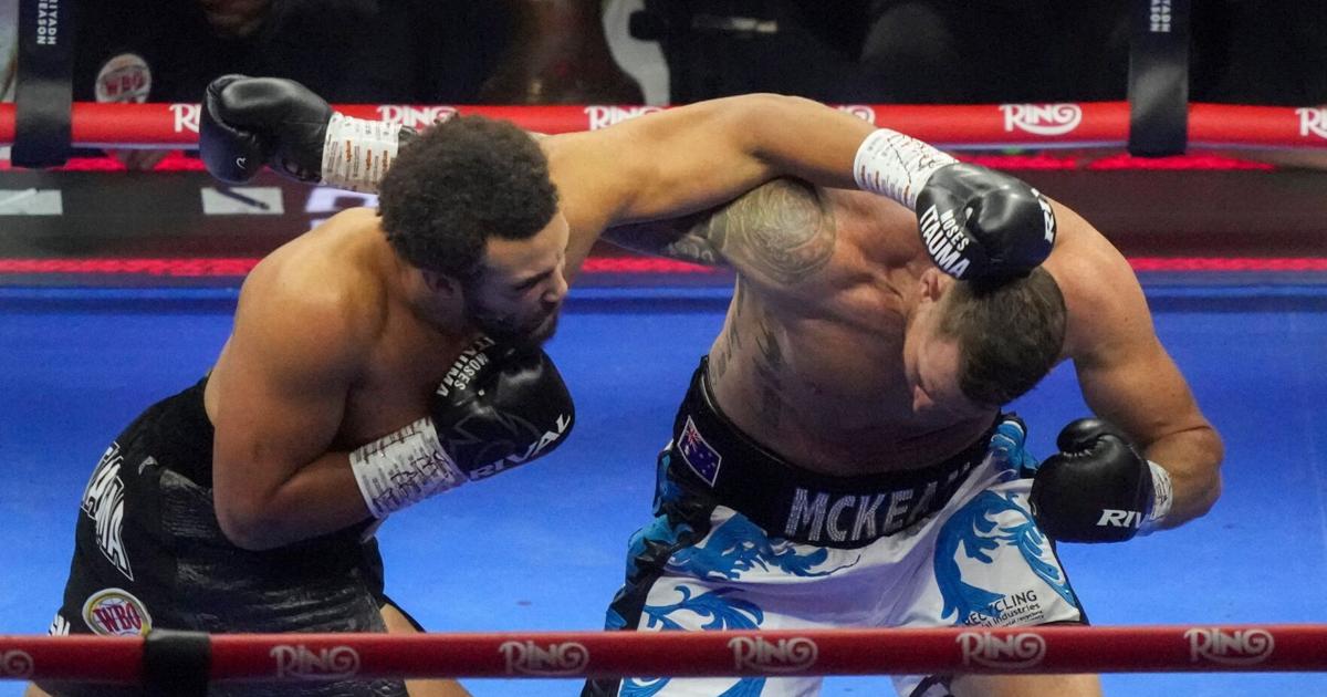 Itauma is heavyweight boxing's rising star thanks to big KOs but Franklin poses test | Pro National Sports