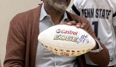 Former Penn State, NFL star visits Ephrata Lions for card show | Local Sports