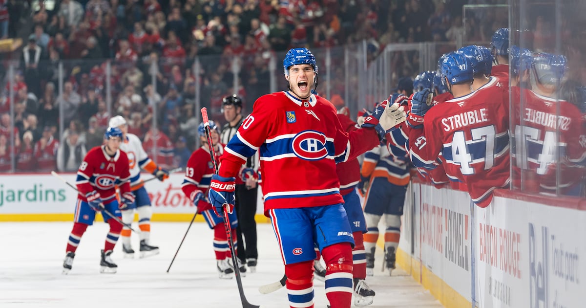 With fresh buzz cut, Juraj Slafkovsky boosts Montreal Canadiens' first line to another level