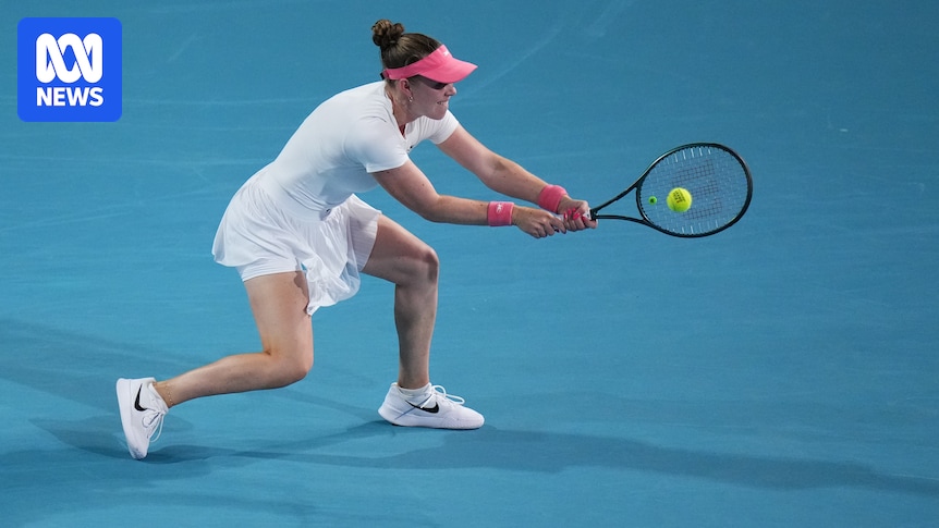 Talia Gibson's dream US run ended by world number two Elena Rybakina in Miami Open