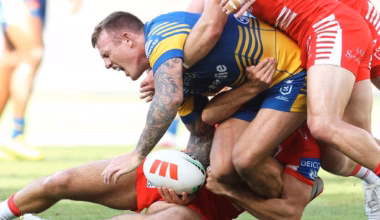 Dual try controversies, sin bin blow open Dragons-Eels clash - Daily Telegraph Sydney