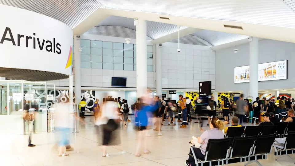 Travellers through Sydney and Melbourne airport have been put on high alert after overseas outbreak of measles. Picture: Instagram / Perth Airport