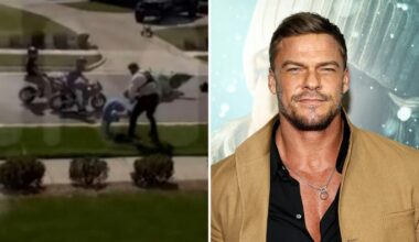 Alan Ritchson: Reacher, Fast X and Hunger Games star in footage allegedly beating neighbour in front of kids