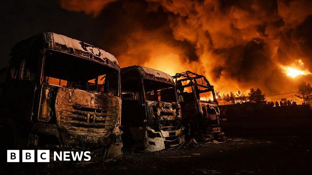 Iran war: Oil prices jump above $100 for first time in four years - BBC