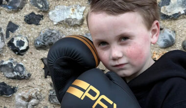 Boy, 6, takes up boxing to fight cystic fibrosis