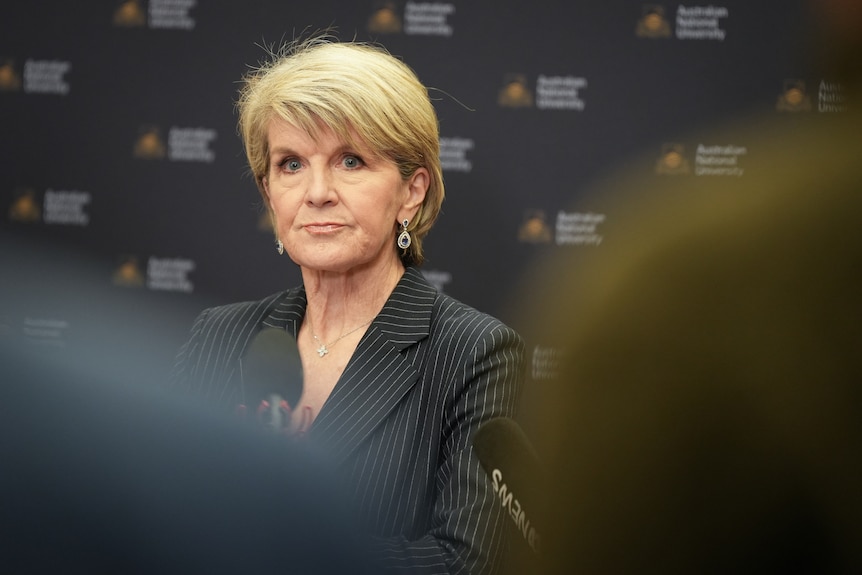 Profile of Julie Bishop.